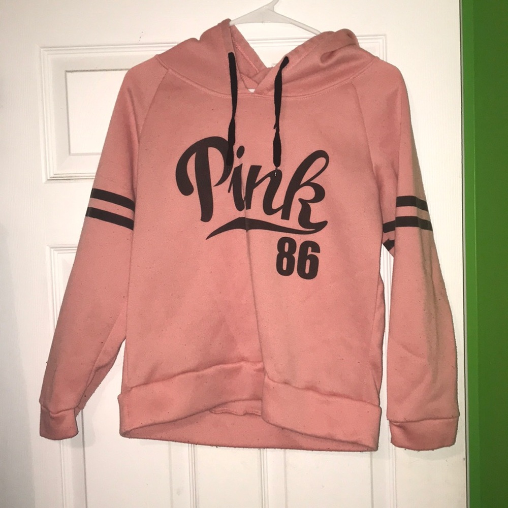Pink hoodie